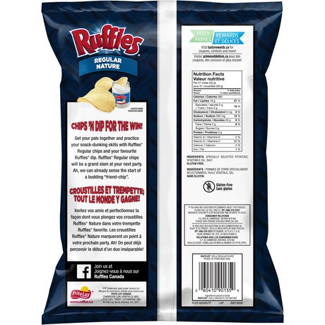 ruffles nutrition facts