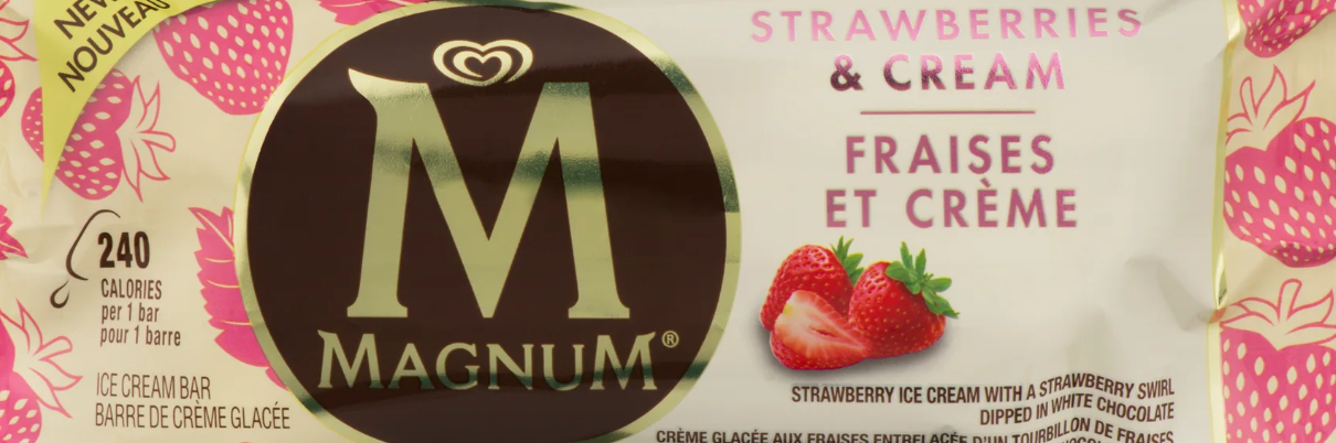 Magnum Classic Strawberries & Cream Ice Cream Bars - IlmHub Halal Foods ...