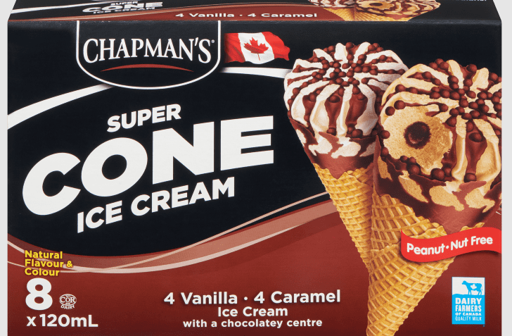 Is Chapman's Super Caramel Centre Ice Cream Cone Halal, Haram or