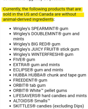 Wrigleys 5 - Prism - Five Gum, and other Confectionery at
