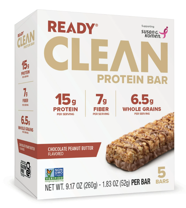 Ready Clean Protein Bar Chocolate Peanut Butter - IlmHub Halal Foods &  Ingredients
