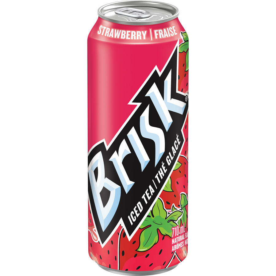 Brisk Iced Tea Strawberry - IlmHub Halal Foods & Ingredients
